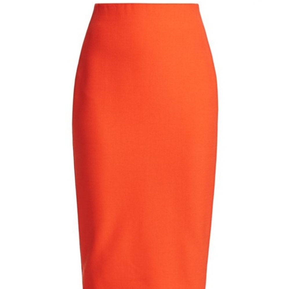 Orange Urban Coco pencil skirt.